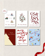 Tags navideños modernos