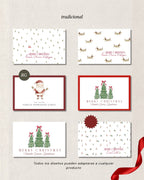 Tags navideños tradicionales