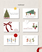 Tags navideños tradicionales